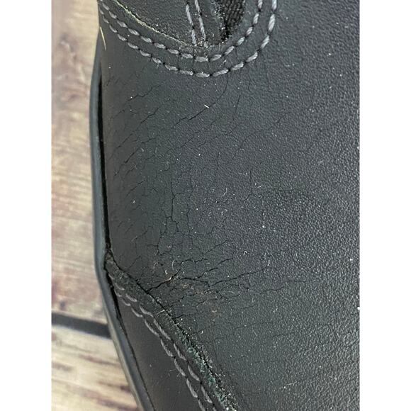 Skechers Relaxed Fit Glides Slip-On Black Loafers 64589 Shoes Mens Size 7.5 READ - Picture 5 of 11